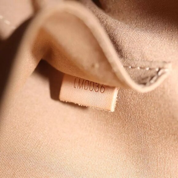 LOUIS VUITTON Monogram Vernis Roxbury Drive Hand Bag Noisette M91372 Auth 74252 - Picture 14 of 15